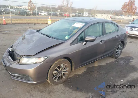 2015 Honda Civic Ex z USA, uszkodzony, nr VIN 19XFB2F8XFE201658